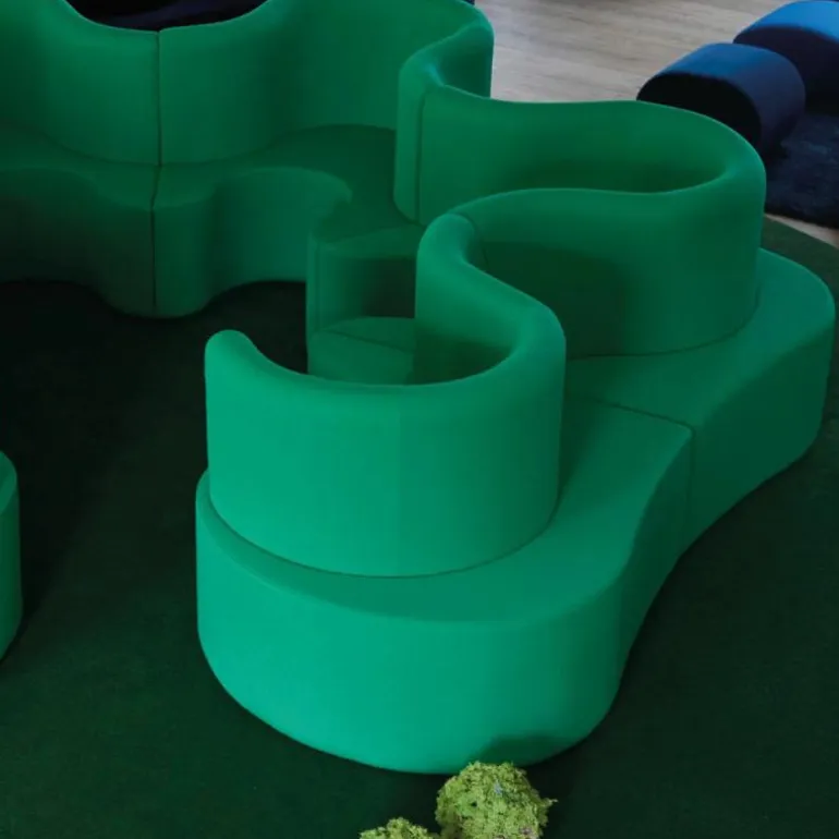 Cloverleaf Sofa Gestoffeerd