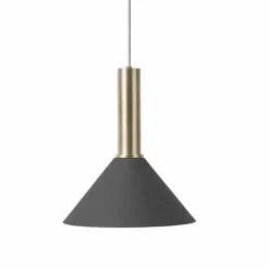 Collect Cone Zwart High Hanglamp