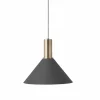 Collect Cone Zwart Low Hanglamp