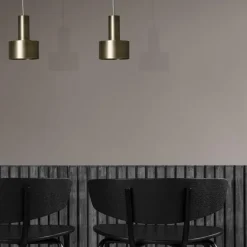 Collect Disc Messing Low Hanglamp