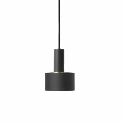 Collect Disc Zwart Low Hanglamp