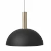Collect Dome Zwart High Hanglamp