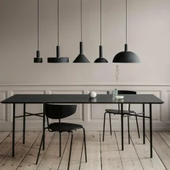 Collect Dome Zwart High Hanglamp