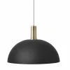 Collect Dome Zwart Low Hanglamp