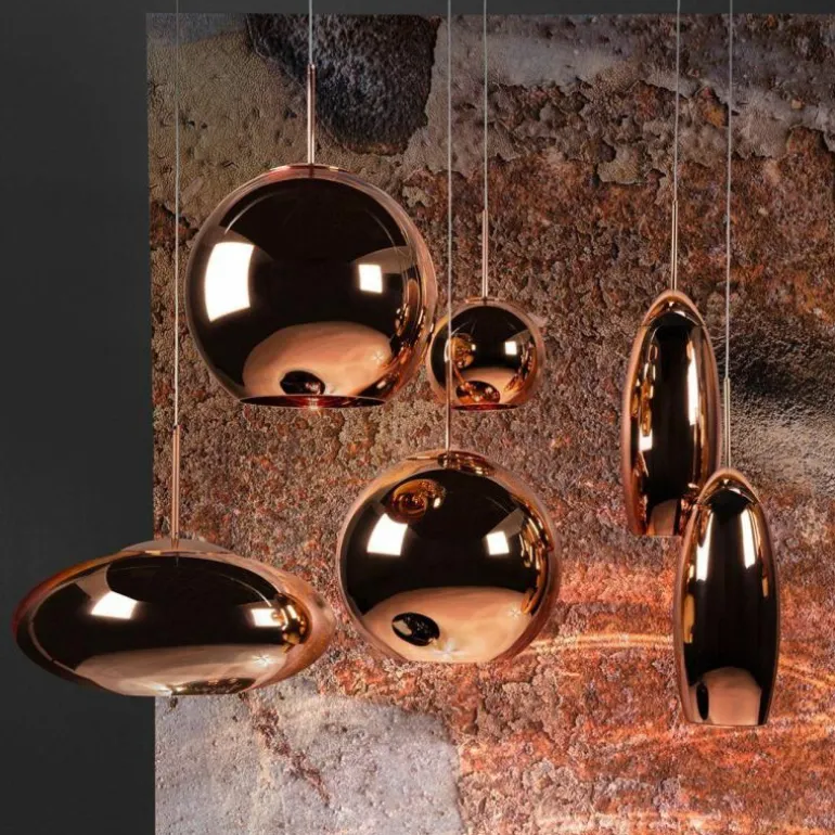 Copper Round Ø25 Hanglamp