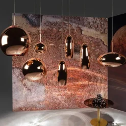 Copper Round Ø25 Hanglamp