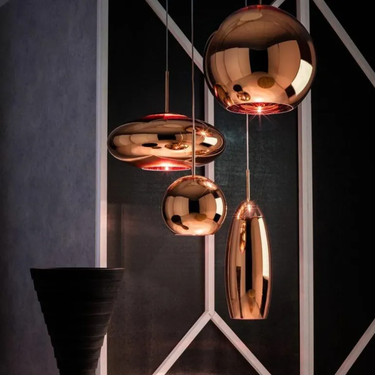 Copper Round Ø25 Hanglamp