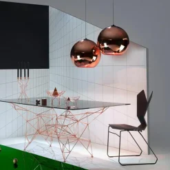 Copper Round Ø25 Hanglamp