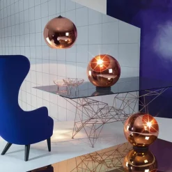 Copper Round Ø25 Hanglamp