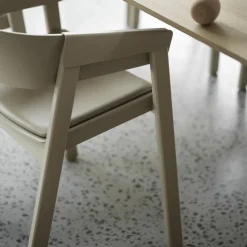 Cover Stoel met Lederen zitting