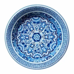Delft Blue Plate Vloerkleed