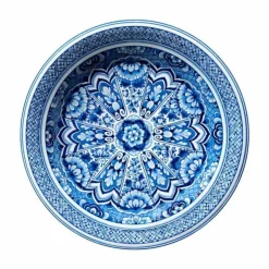 Delft Blue Plate Vloerkleed