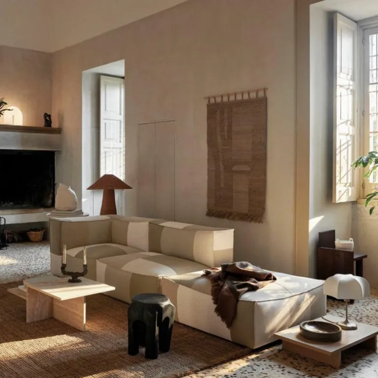 Distinct Salontafel Travertijn