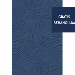 Dodo Pavone Behang Navy