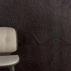 Dwarf Rhino Behang Charcoal