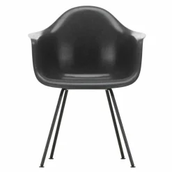 Eames Fiberglass Chair DAX Zwart