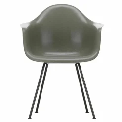 Eames Fiberglass Chair DAX Zwart