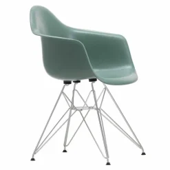Eames Fiberglass Chair DAR Chroom