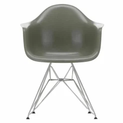 Eames Fiberglass Chair DAR Chroom