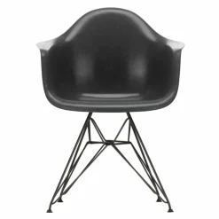 Eames Fiberglass Chair DAR Zwart