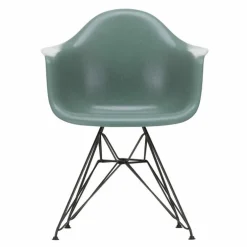 Eames Fiberglass Chair DAR Zwart