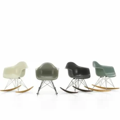 Eames Fiberglass Chair RAR Schommelstoel