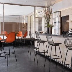 Eames Fiberglass Stool Barkruk High