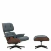 Eames Lounge Chair + Ottoman Leder
