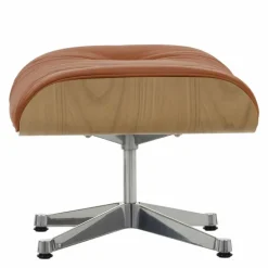 Eames Lounge Chair + Ottoman Leder