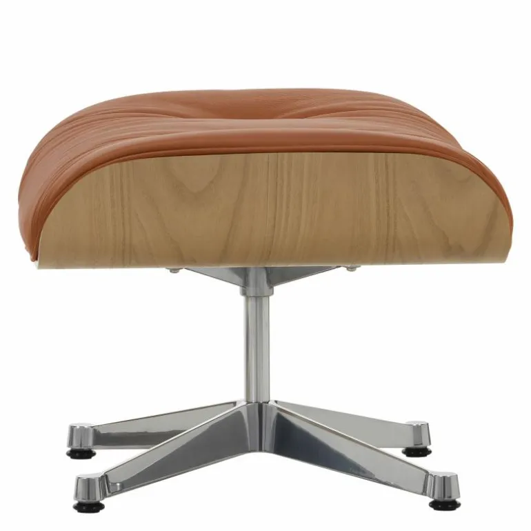 Eames Lounge Chair + Ottoman Leder