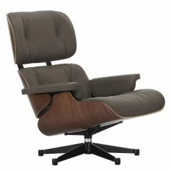 Eames Lounge Chair + Ottoman Leder