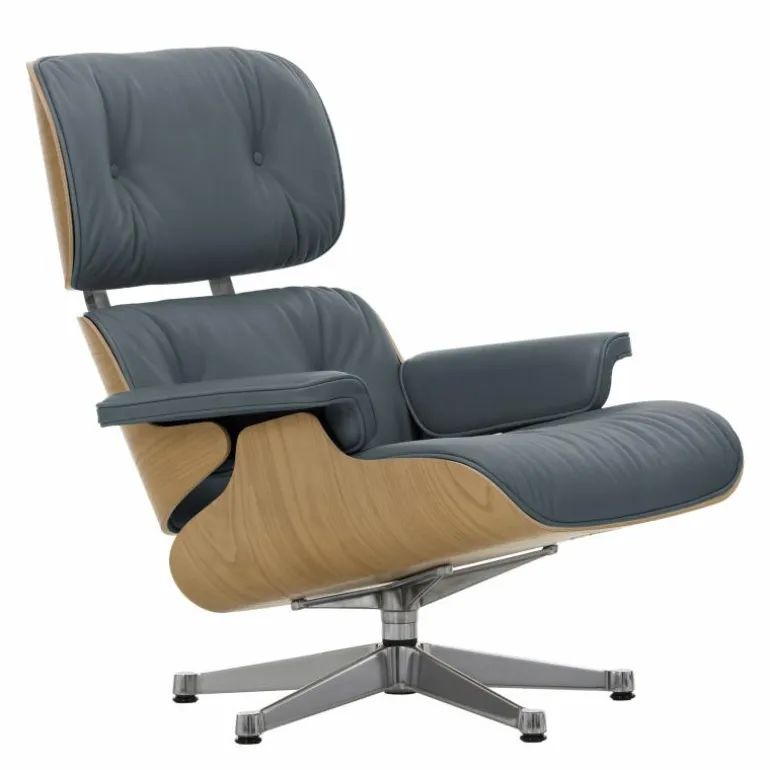 Eames Lounge Chair + Ottoman Leder