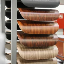 Eames Lounge Chair + Ottoman Leder