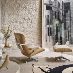 Eames Lounge Chair + Ottoman Stof