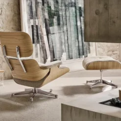 Eames Lounge Chair + Ottoman Stof