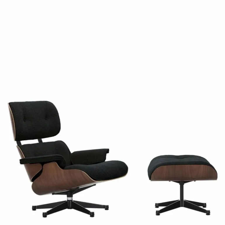 Eames Lounge Chair + Ottoman Stof