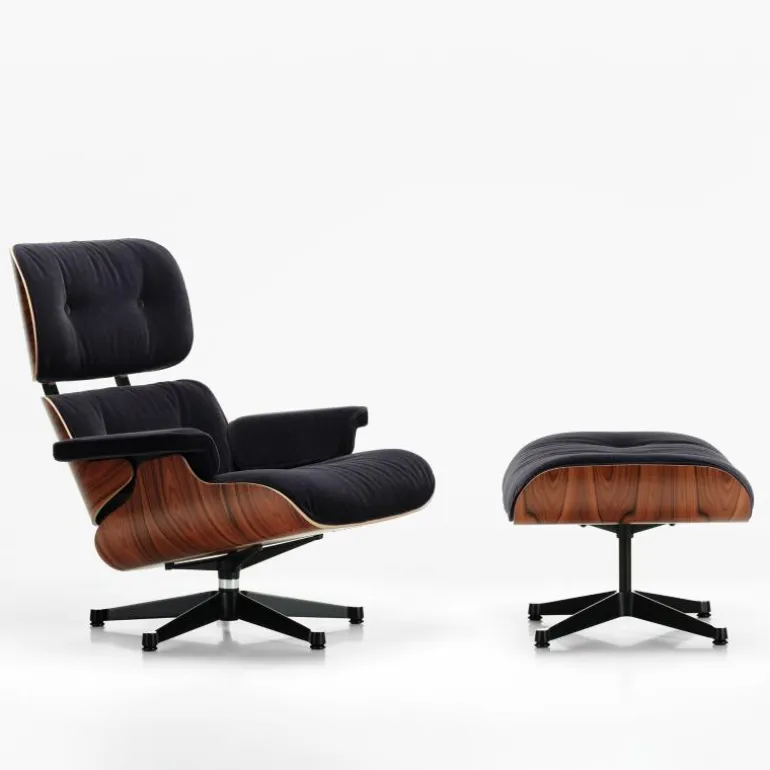 Eames Lounge Chair + Ottoman Stof