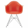 Eames Plastic Chair DAR Chroom Onderstel