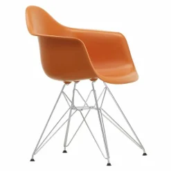 Eames Plastic Chair DAR Chroom Onderstel