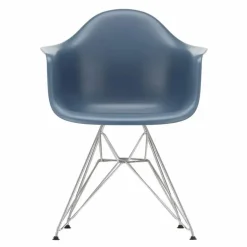Eames Plastic Chair DAR Chroom Onderstel