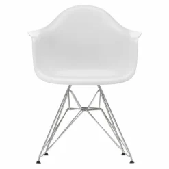 Eames Plastic Chair DAR Chroom Onderstel