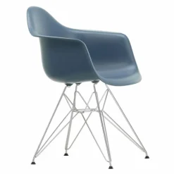 Eames Plastic Chair DAR Chroom Onderstel