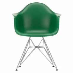 Eames Plastic Chair DAR Chroom Onderstel