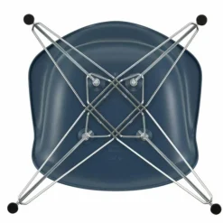 Eames Plastic Chair DAR Chroom Onderstel