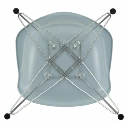 Eames Plastic Chair DAR Chroom Onderstel