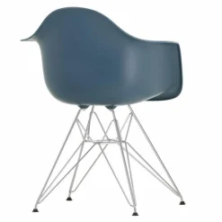 Eames Plastic Chair DAR Chroom Onderstel