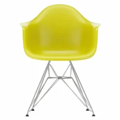 Eames Plastic Chair DAR Chroom Onderstel