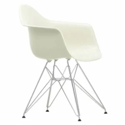 Eames Plastic Chair DAR Chroom Onderstel