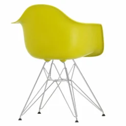 Eames Plastic Chair DAR Chroom Onderstel