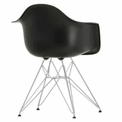 Eames Plastic Chair DAR Chroom Onderstel